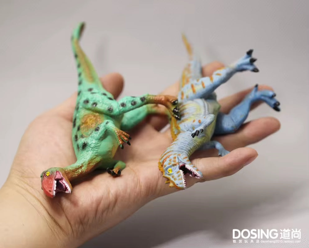 Wild Animal Dinosaur Model Ornaments Tyrannosaurus Rex Velociraptor Corythosaurus Miniature Decor Action Figures Figurine Toys