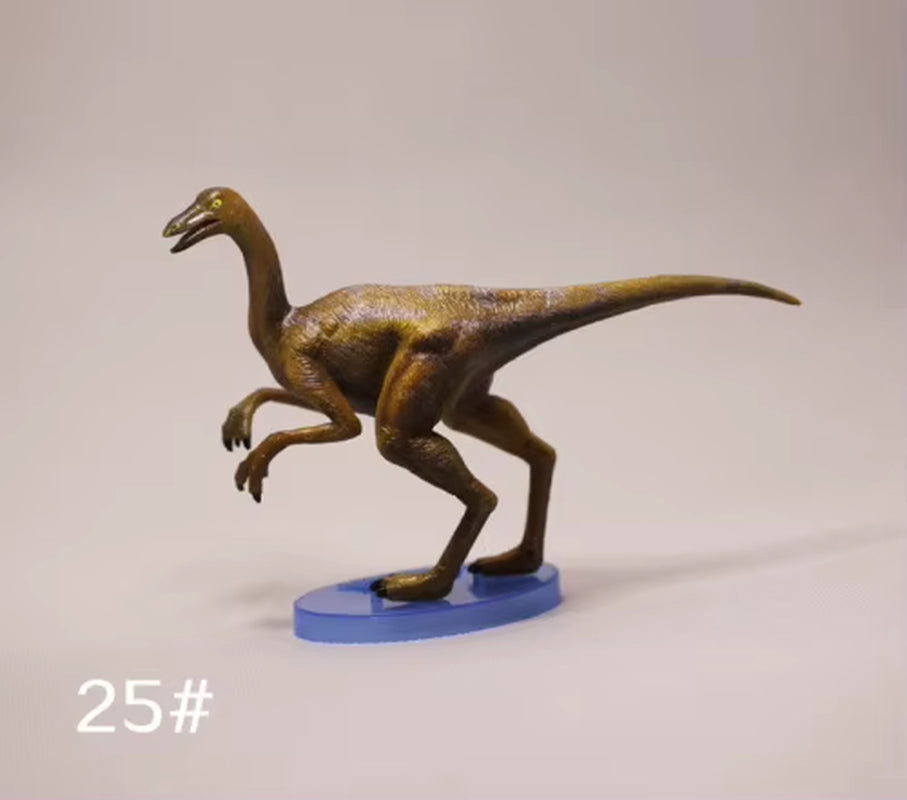 Wild Animal Dinosaur Model Ornaments Tyrannosaurus Rex Velociraptor Corythosaurus Miniature Decor Action Figures Figurine Toys