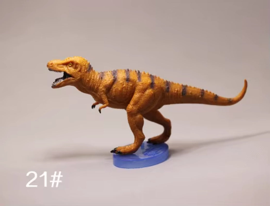 Wild Animal Dinosaur Model Ornaments Tyrannosaurus Rex Velociraptor Corythosaurus Miniature Decor Action Figures Figurine Toys