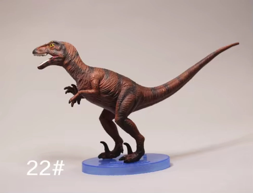 Wild Animal Dinosaur Model Ornaments Tyrannosaurus Rex Velociraptor Corythosaurus Miniature Decor Action Figures Figurine Toys