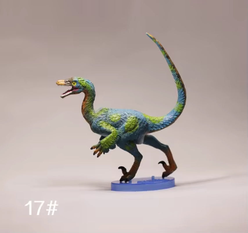 Wild Animal Dinosaur Model Ornaments Tyrannosaurus Rex Velociraptor Corythosaurus Miniature Decor Action Figures Figurine Toys