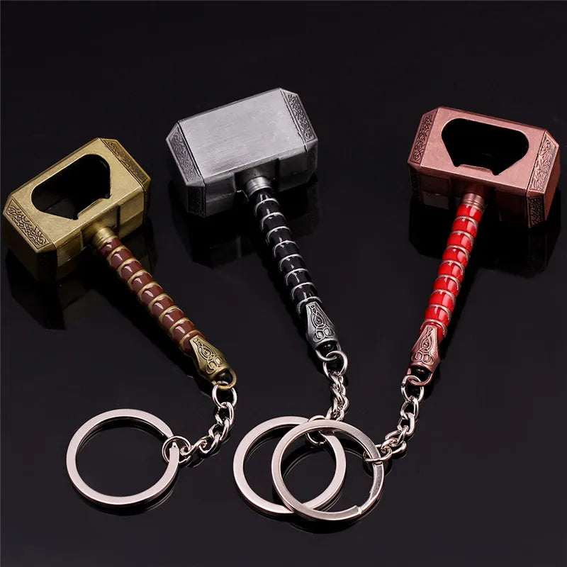 Marvel The Avengers Thor Hammer Metal Key Chain