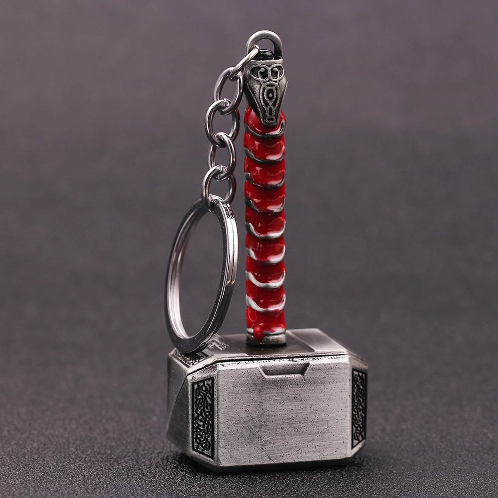 Marvel The Avengers Thor Hammer Metal Key Chain