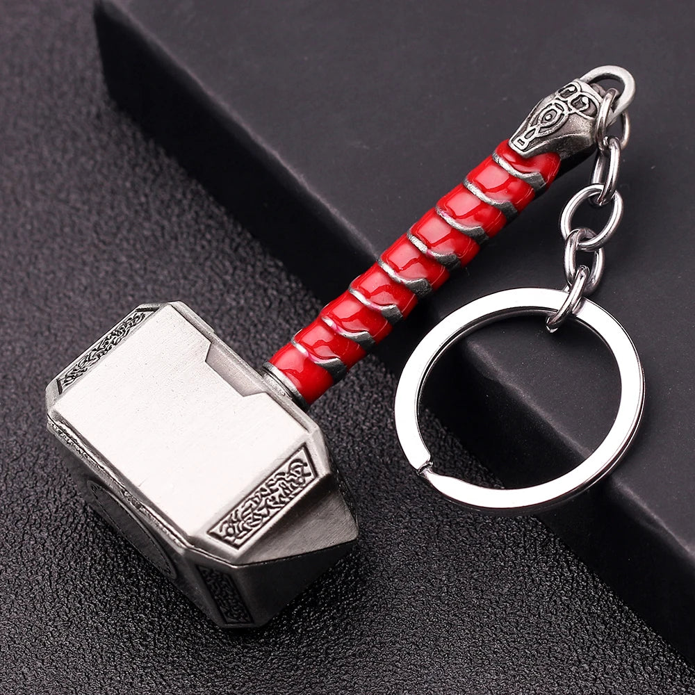 Marvel The Avengers Thor Hammer Metal Key Chain