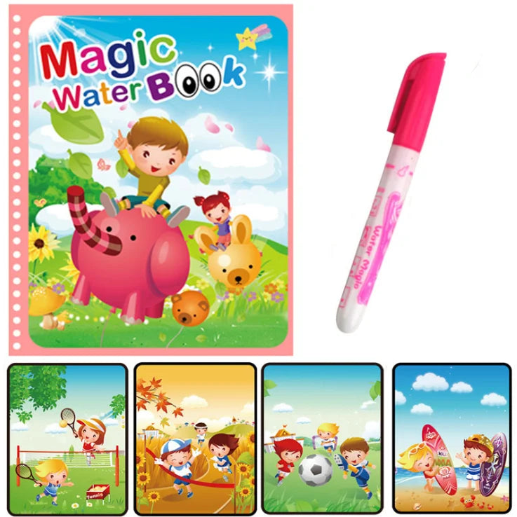 Water Drawing Coloring Book