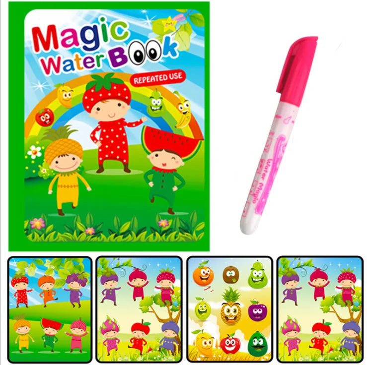 Water Drawing Coloring Book