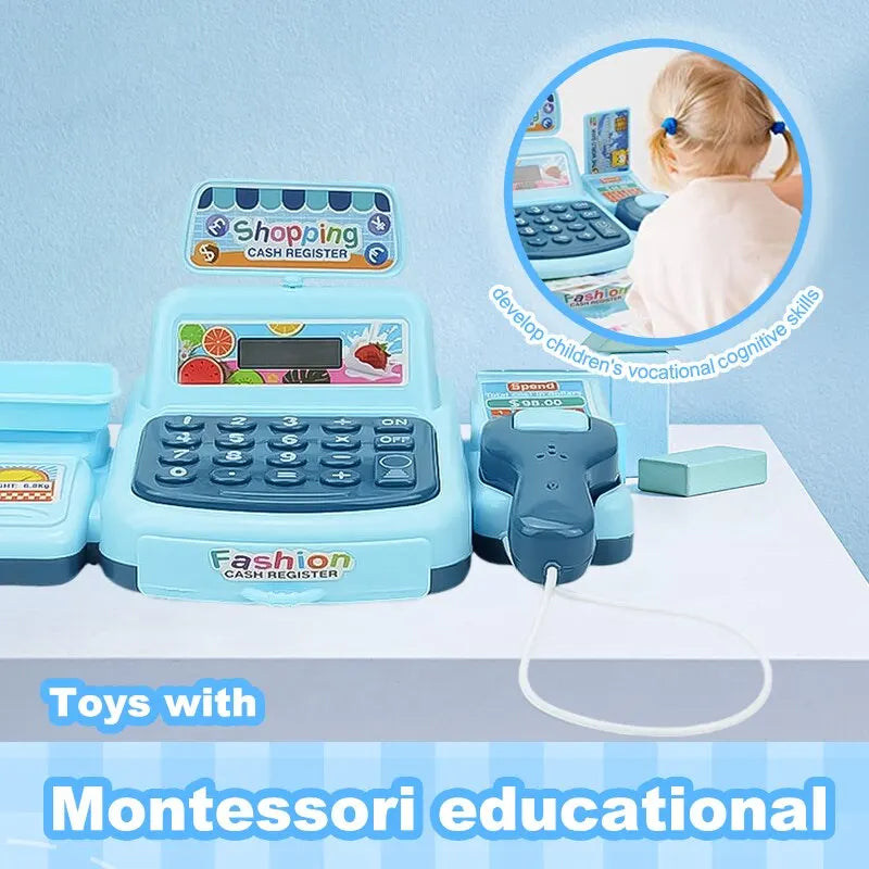 Interactive Cashier Toy for Kids