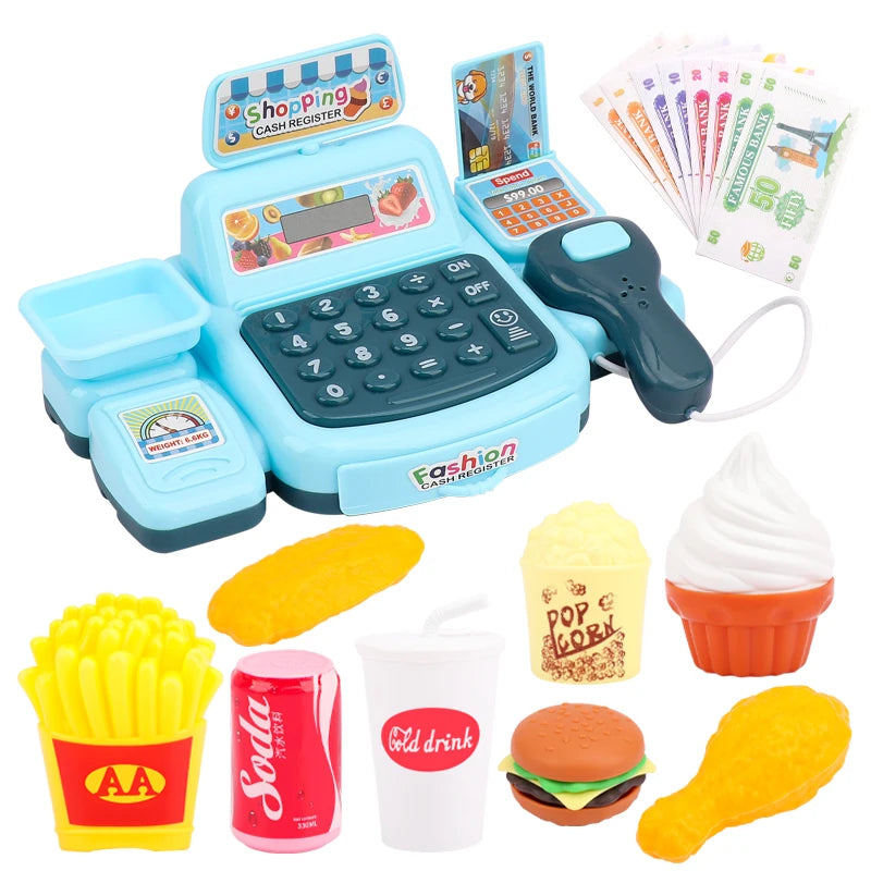 Interactive Cashier Toy for Kids