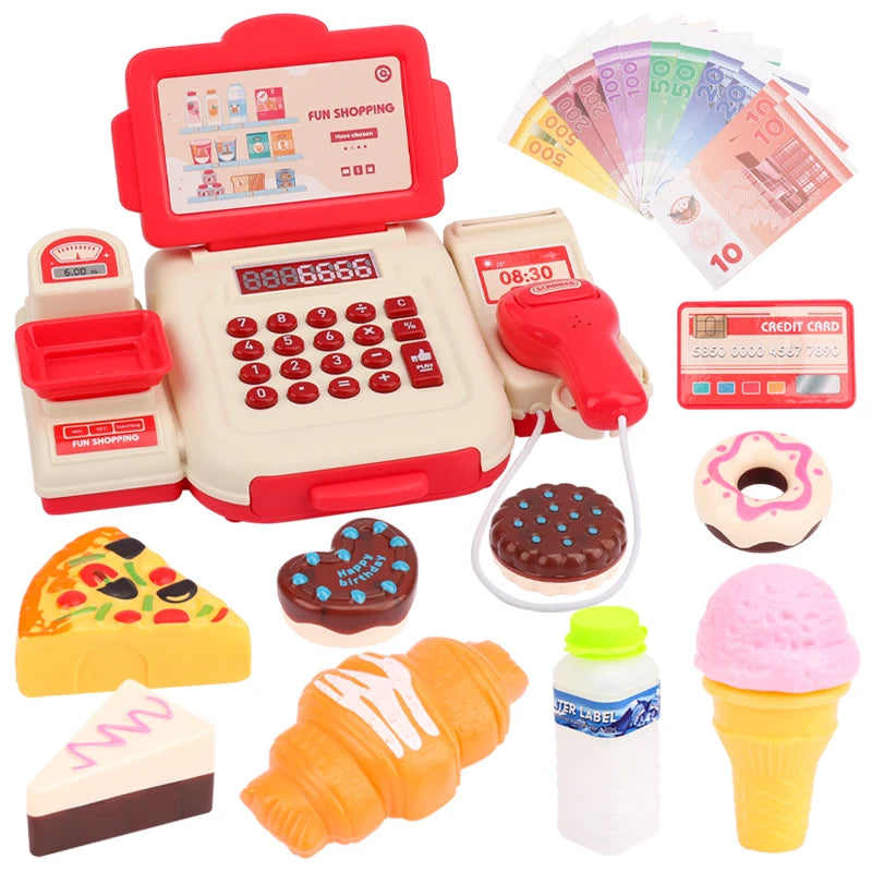 Interactive Cashier Toy for Kids