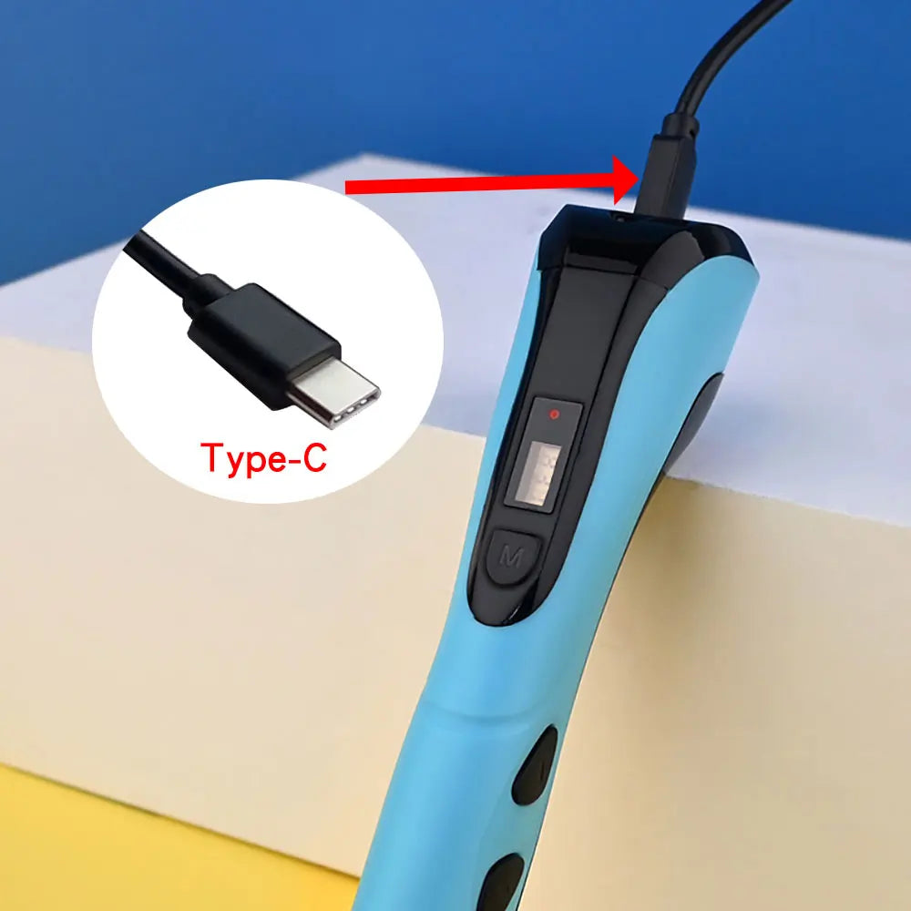 3D Printing Pen with LCD Display