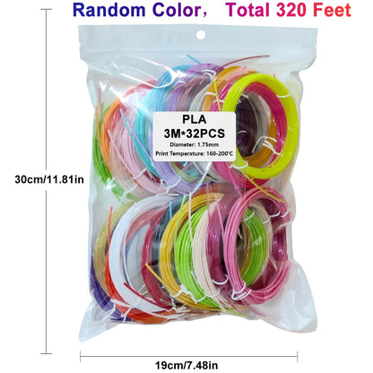 32 Colors 3D Pen PLA Filament