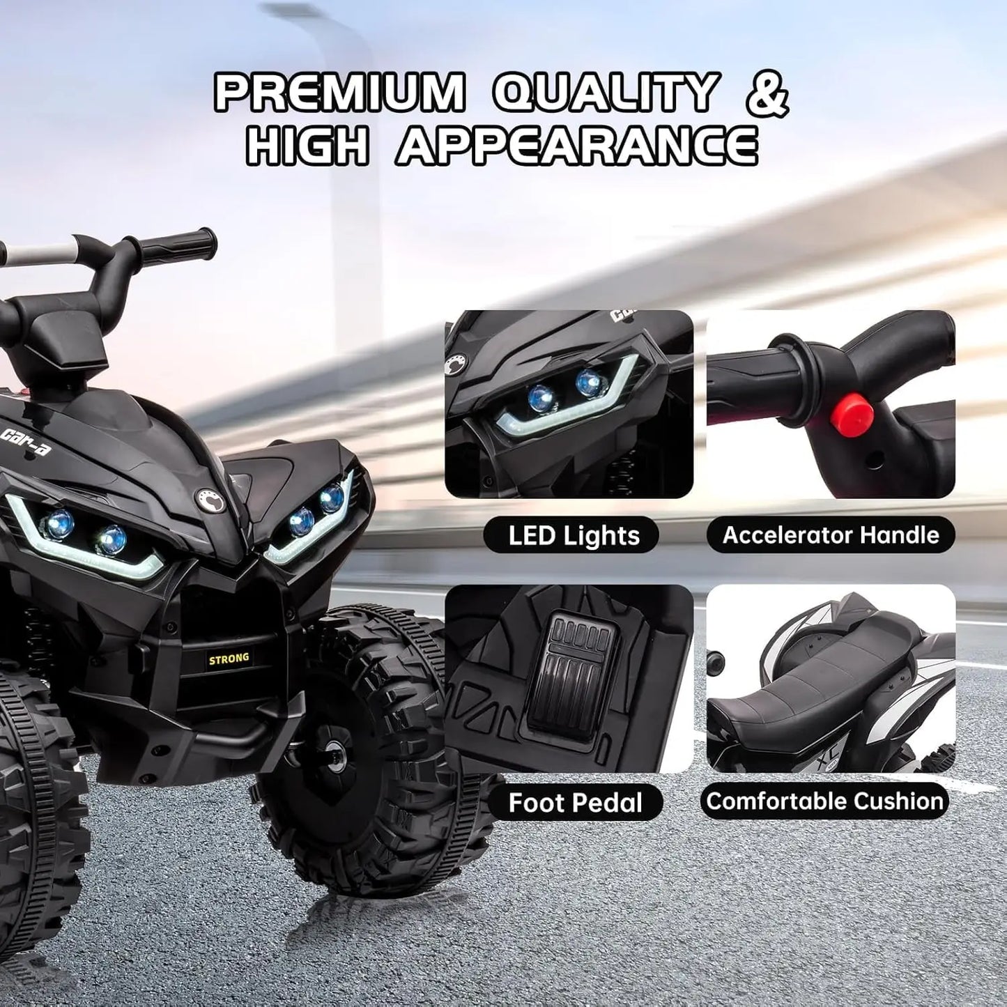 Mini Ride On Quad ATV For Kids