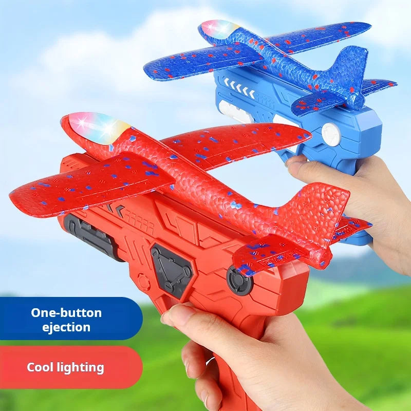 Foamy AirCraft Launcher Toy