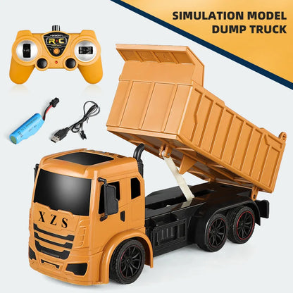 RC Excavator Dumper Car