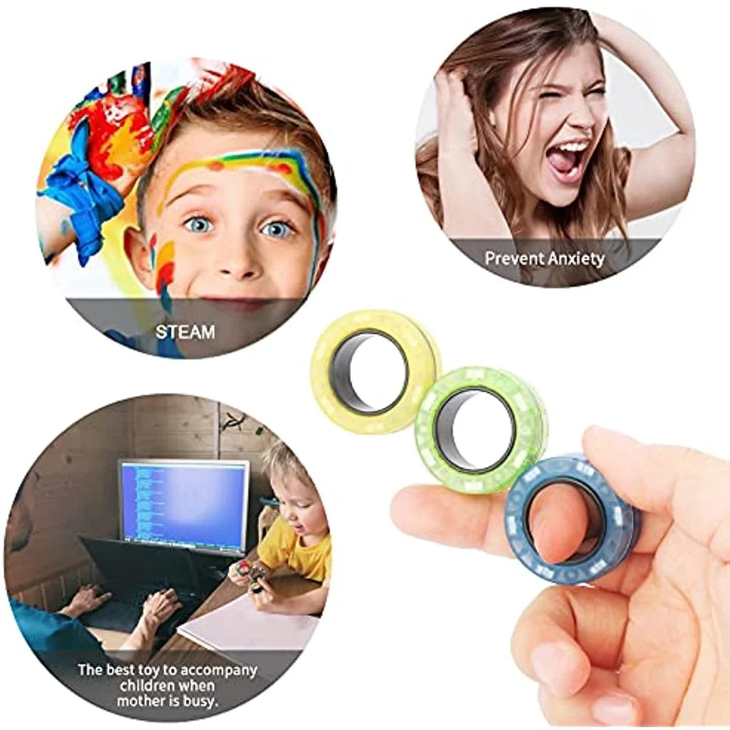 Magnetic Rings Fidgeter