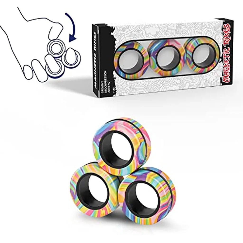 Magnetic Rings Fidgeter