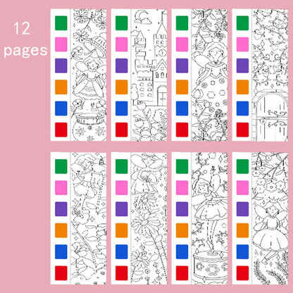 Children's Water colour Colouring Book