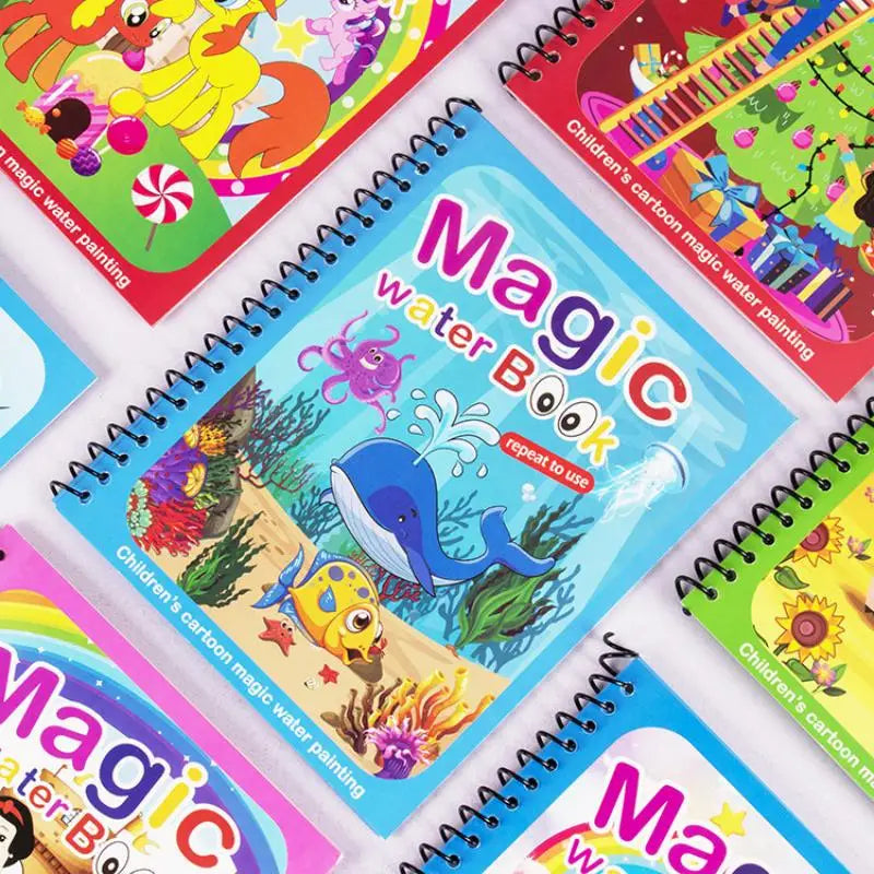 Magical Water Painting Book and Pen