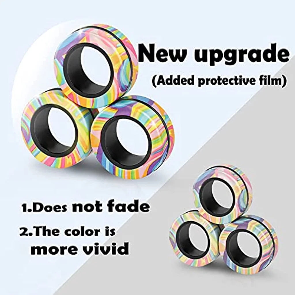 Magnetic Rings Fidgeter