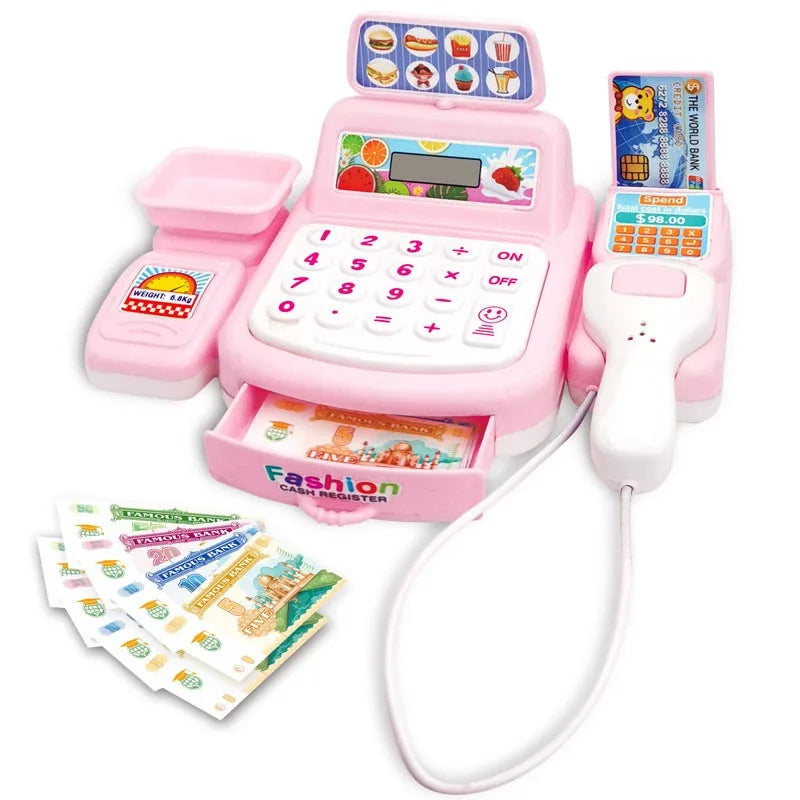 Interactive Cashier Toy for Kids