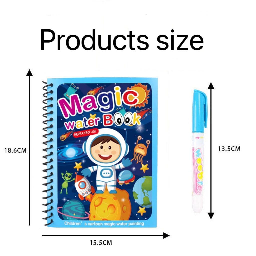 Magical Water Painting Book and Pen