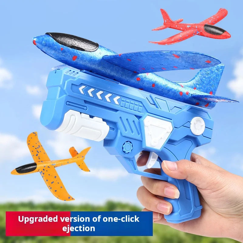 Foamy AirCraft Launcher Toy