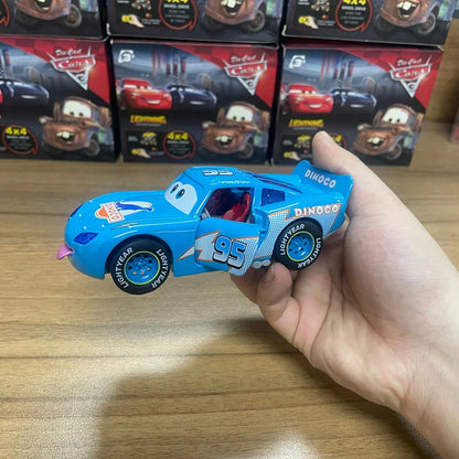 Disney Cars 3™ Lightning Mcqueen With Lights Inertial Pull-Back Car