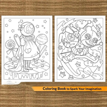 Cute and Comfy Coloring Book for Kids