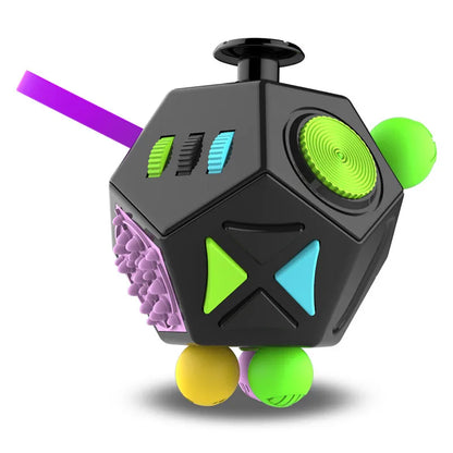 EDC 12 Sides Fidget Cube Toy