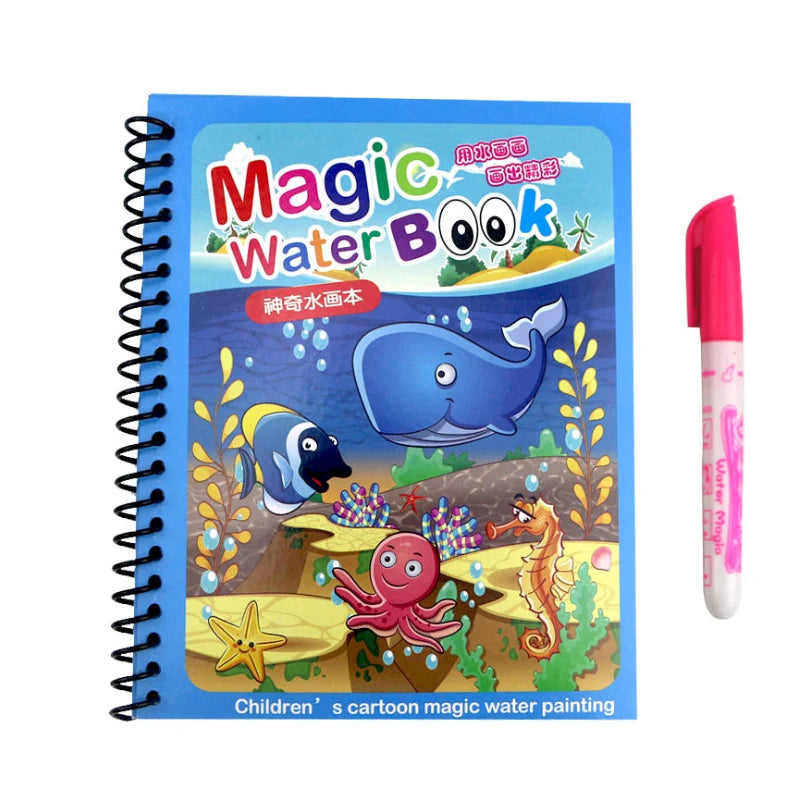 Water Drawing Coloring Book