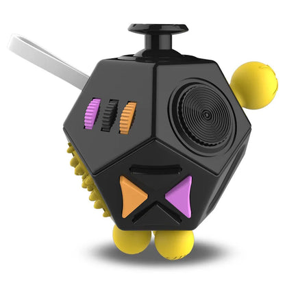 EDC 12 Sides Fidget Cube Toy