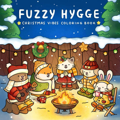 Cute and Comfy Coloring Book for Kids