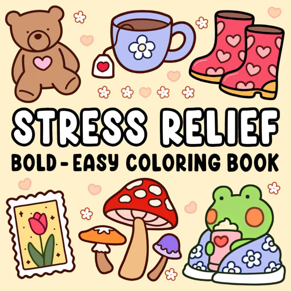 Cute and Comfy Coloring Book for Kids