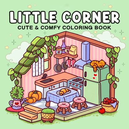 Cute and Comfy Coloring Book for Kids