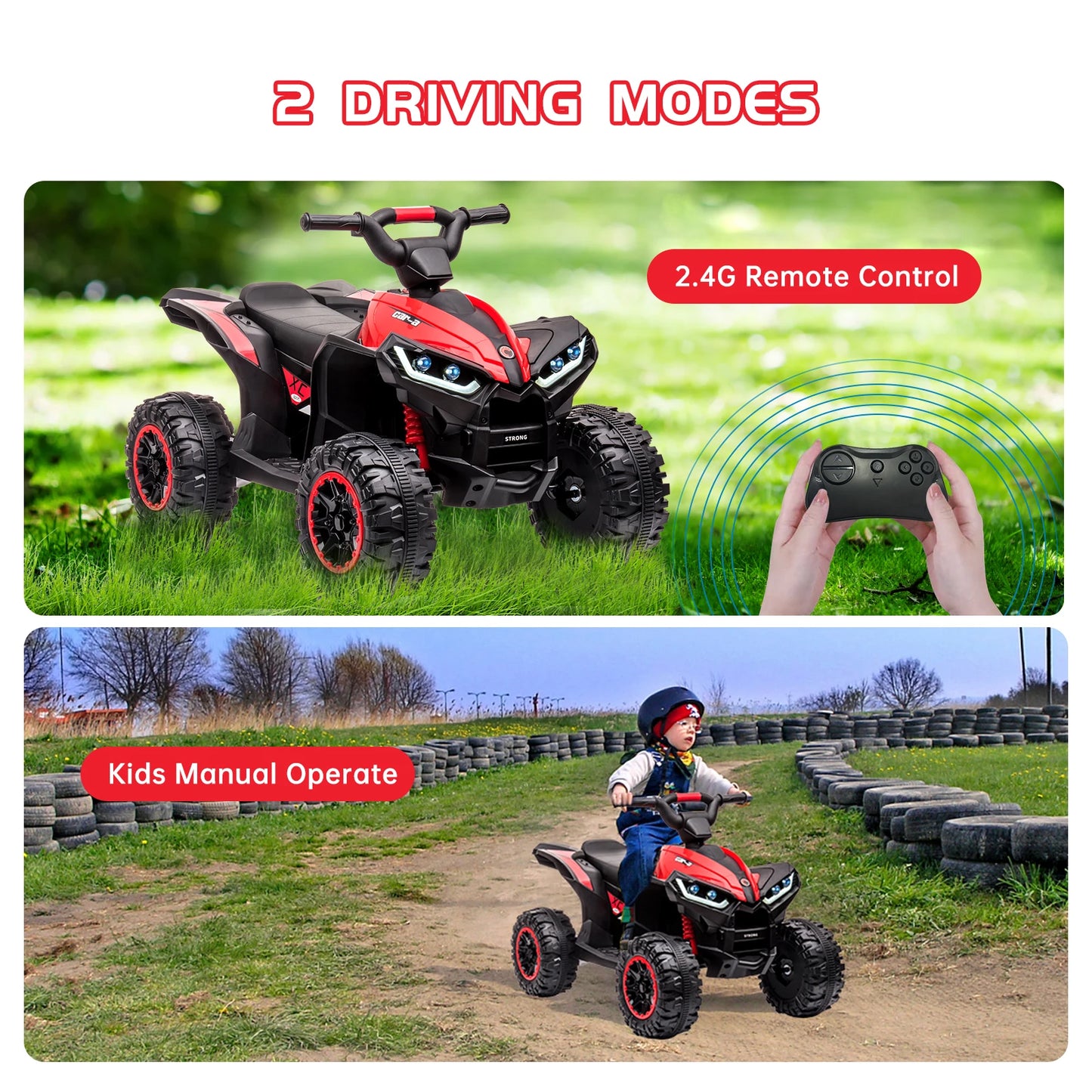 Mini Ride On Quad ATV For Kids