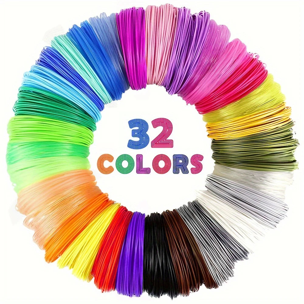 32 Colors 3D Pen PLA Filament