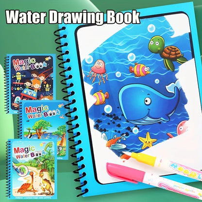 Magical Water Book Drawing