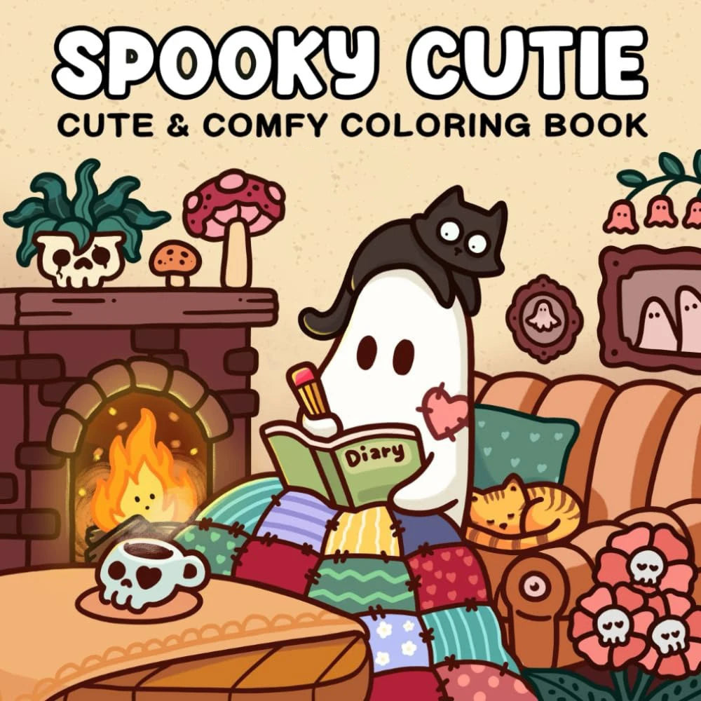 Cute and Comfy Coloring Book for Kids