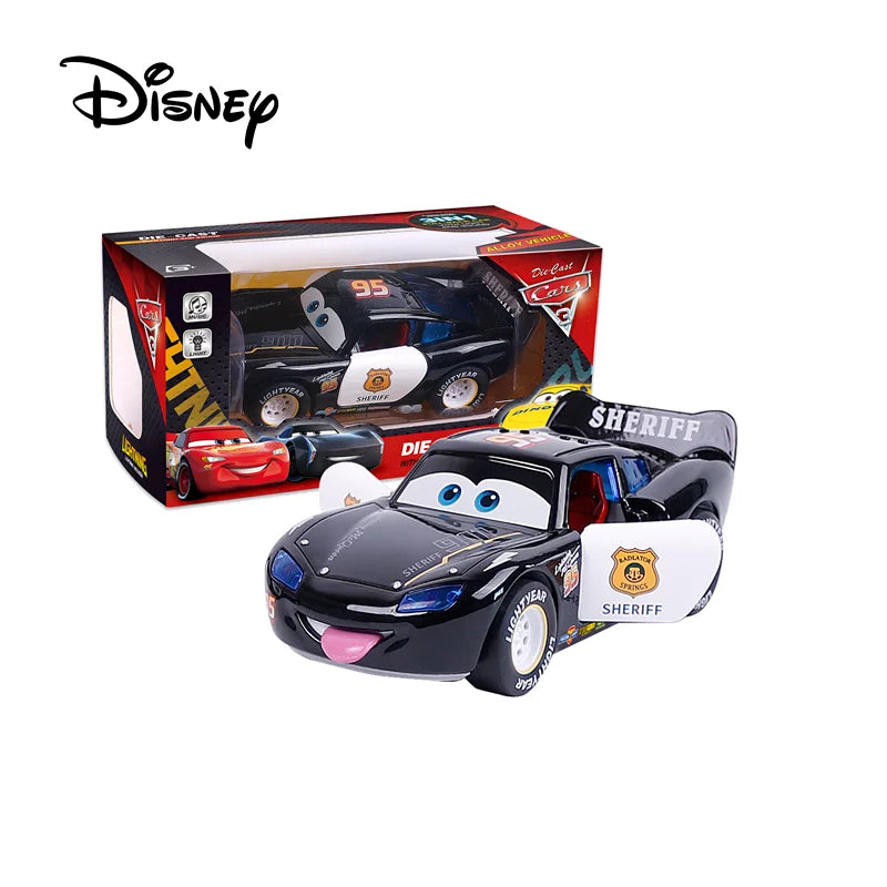 Disney Cars 3™ Lightning Mcqueen With Lights Inertial Pull-Back Car