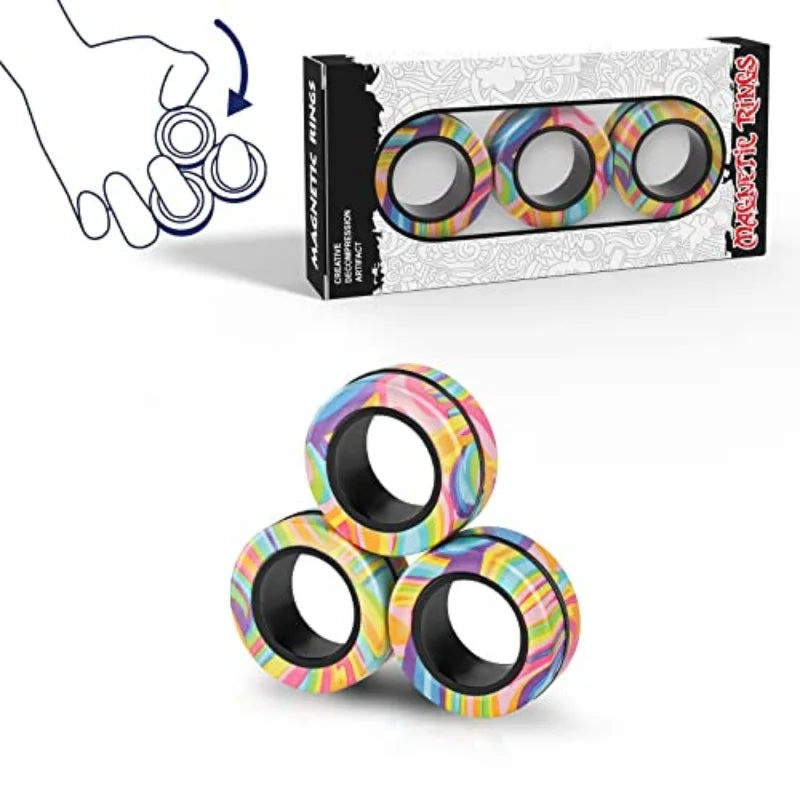 Magnetic Rings Fidgeter