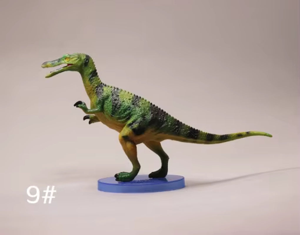 Wild Animal Dinosaur Model Ornaments Tyrannosaurus Rex Velociraptor Corythosaurus Miniature Decor Action Figures Figurine Toys