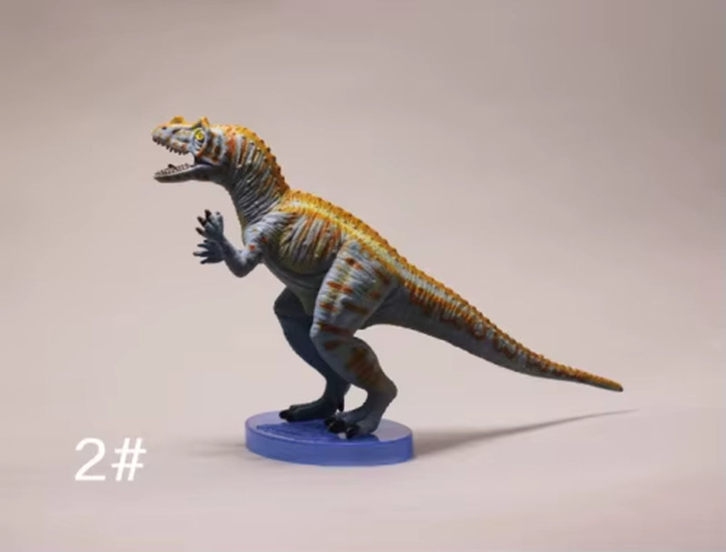 Wild Animal Dinosaur Model Ornaments Tyrannosaurus Rex Velociraptor Corythosaurus Miniature Decor Action Figures Figurine Toys