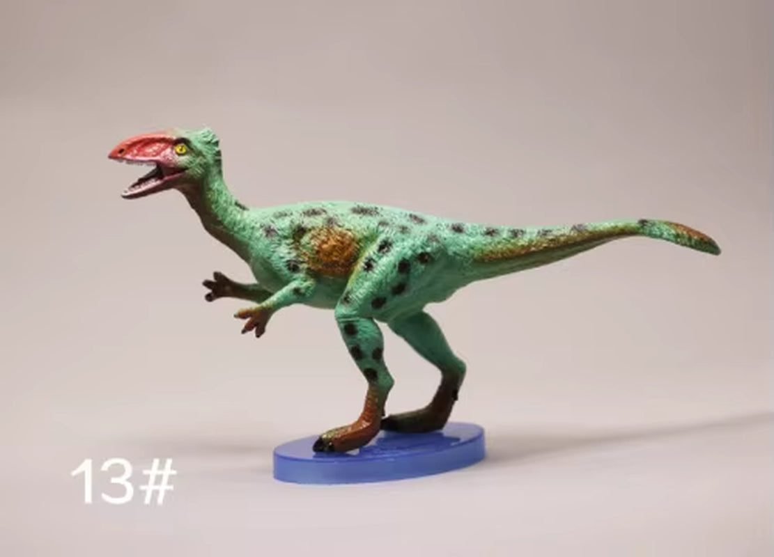 Wild Animal Dinosaur Model Ornaments Tyrannosaurus Rex Velociraptor Corythosaurus Miniature Decor Action Figures Figurine Toys